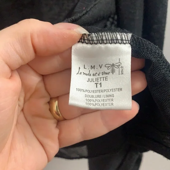 Vintage LMV Short-Sleeve Open Front Cardigan - Picture 11 of 12